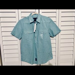 Calvin Klein Jeans Short Sleeve Button down shirt - M - New with tags